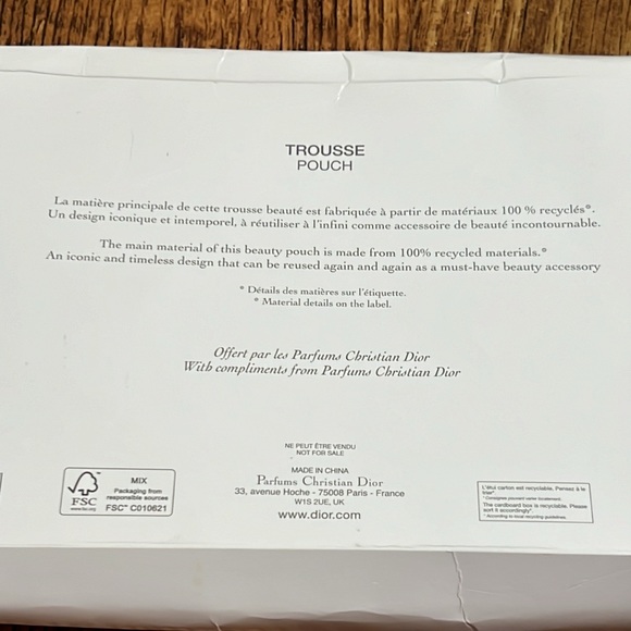 Red Dior Pouch(New) - Picture 10 of 13